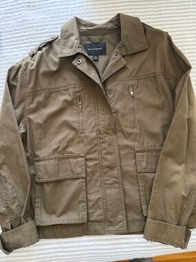 Banana Republic Men's Field Jacket in Olive Green
